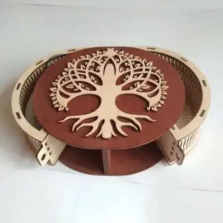 Creation Bois Laser - création artisanale CREAFAMAX