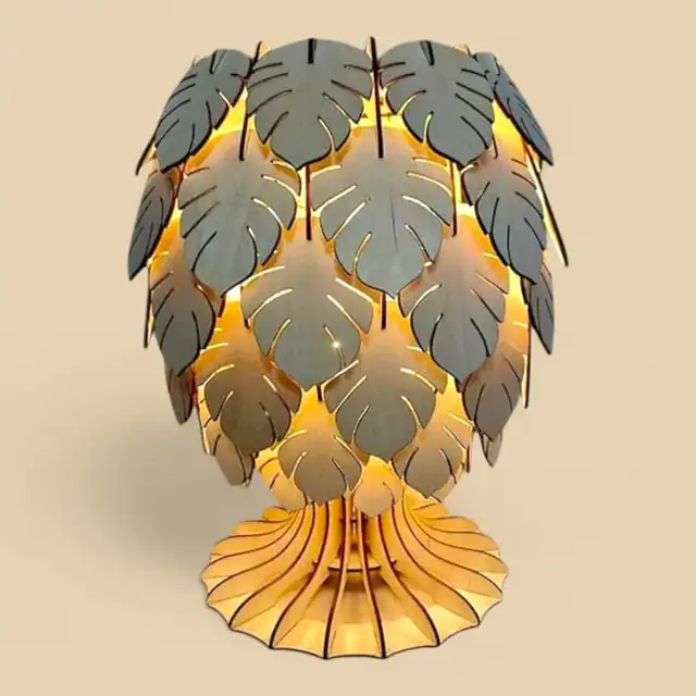 Luminaire Bois Creafamax - création artisanale CREAFAMAX