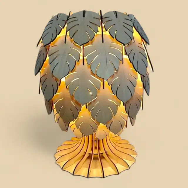 Luminaire Bois Creafamax — création artisanale CREAFAMAX