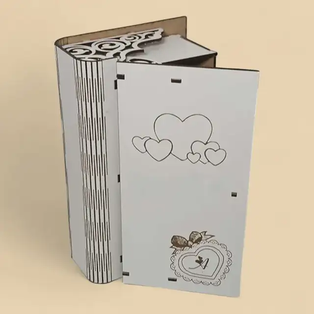 Support Livre Ornemental Bois - création artisanale CREAFAMAX