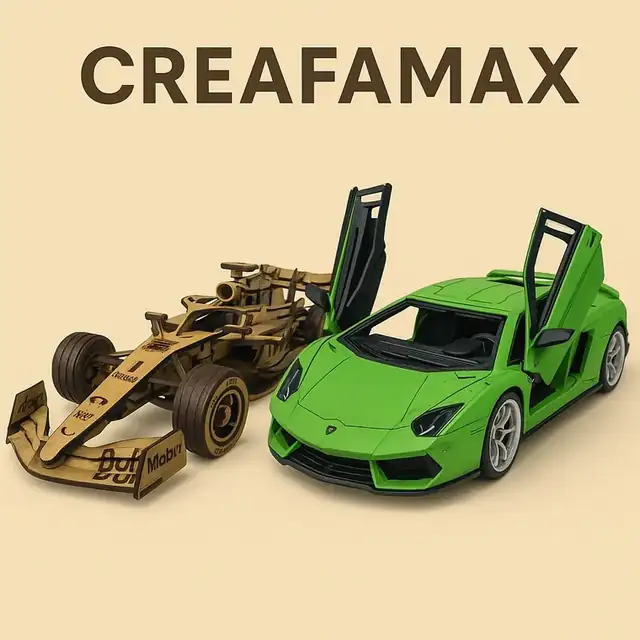 Formule 1 Et Supercar Bois - création artisanale CREAFAMAX
