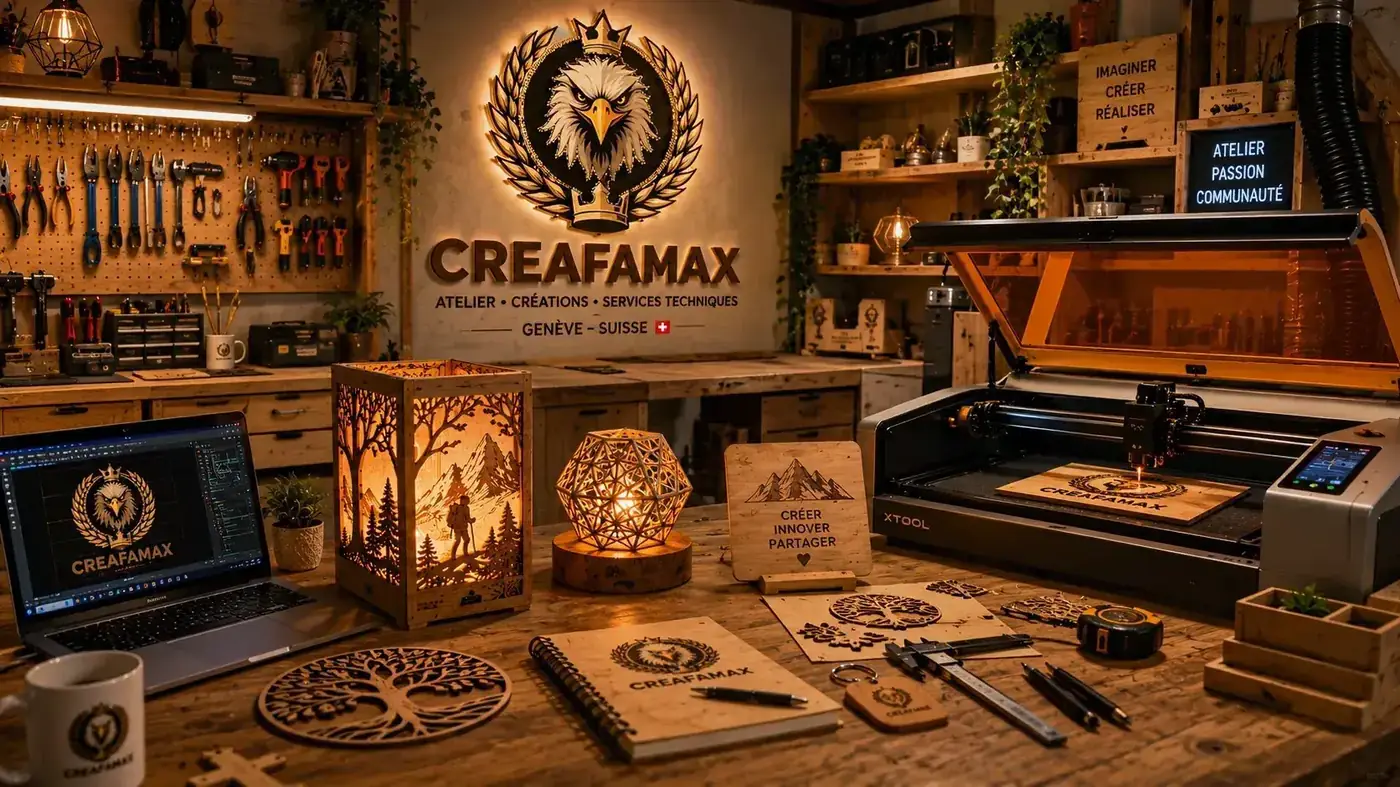Savoir-faire CREAFAMAX créations personnalisées et travail artisanal